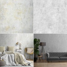 Industriale Metallico Calcestruzzo Texture Carta da Parati Rivestimento Parete -