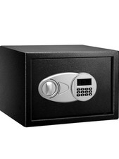 Cassaforte Cassetta Sicurezza Cassa Forte a Muro 14 LT Con Chiave E Tastiera 