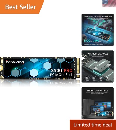 Ssd s500 pro 256 pcie - pro,