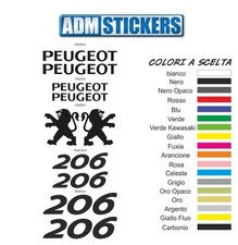 kit adesivi stickers decoro