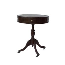 Tavolo a tamburo in legno