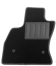 ASC tappetino lato guida set 1pz FIAT 500L 2012-2017  bottoni,battitacco