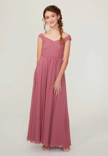 Abito chiffon junior damigelle