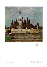 Parole antiche di Emma Ciardi stampa artistica del 1909