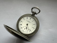 Orologio da Tasca Longines in Argento Antico