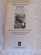 Alberto Savinio Opere Bompiani