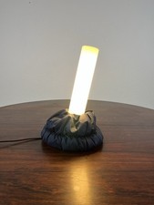 Lampada tavolo Cloche blu De Pas D’Urbino Lomazzi Sirrah anni 70’ vintage design