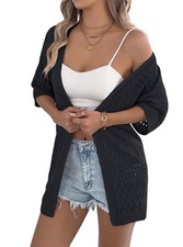 Cardigan Estivo All'Uncinetto