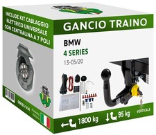 Gancio Verticale Estraibile