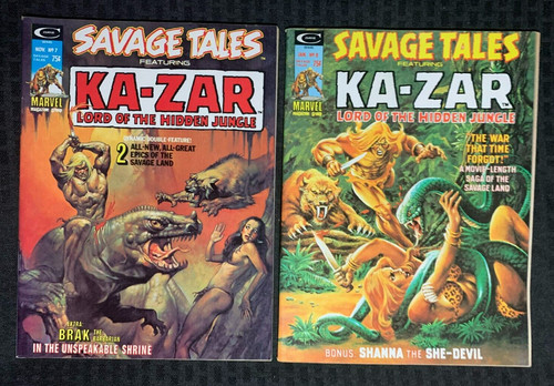 1974 savage tales - savage,