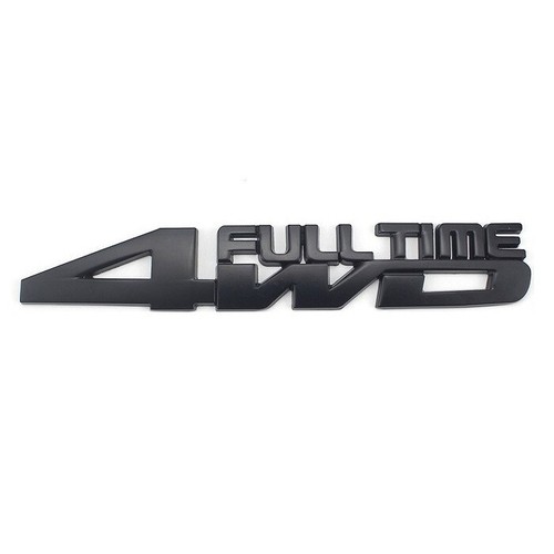 Full time 4wd - suv, badge