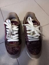 2STAR SNEAKERS donna  glitter bordeaux n 36