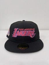 Cappello Los Angeles LA Lakers NBA New Era Hat Club 60th Anniversary Fitted Cap Hat 7 1/8