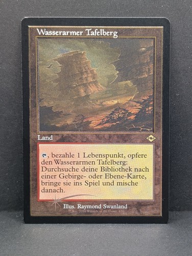 Arid mesa retro foil - foil, inciso