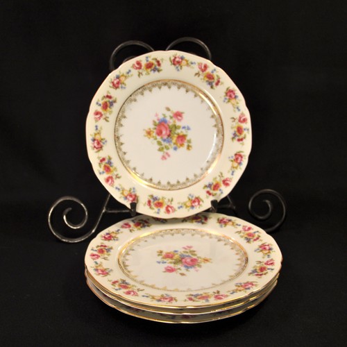 Gold castle salad plates 7 - 4,