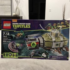 LEGO Teenage Mutant Ninja Turtles: Turtle Sub Undersea Chase (79121) Nuovo con scatola