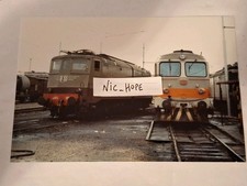 Fotografia Locomotore Elettrico FS E 645.103 e Locomotore Diesel FS D 445.1045