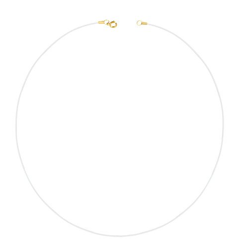 Collana nylon invisibile - collana, in
