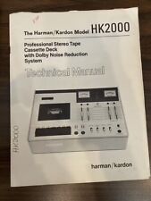 HARMAN KARDON HK2000 HK 2000