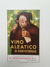 Bertocchini Livorno Toscana Casa Vinicola Vino Aleatico Portoferraio Cartolina