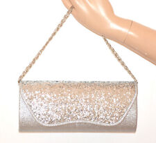 Pochette donna argento