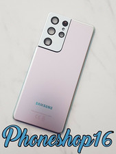 Cover posteriore copri batteria originale Samsung Galaxy S21 ULTRA 5G SM-G998B argento A