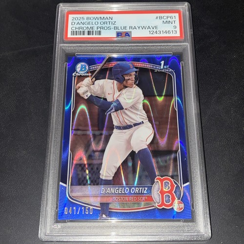 2025 bowman chrome prospects - chrome,