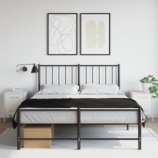 Comodini 2 pz Nero 36x39x50,5