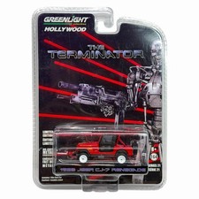 Jeep CJ-7 Renegade Terminator 1983 1:64 Greenlight Hollywood Red RARA VERSIONE