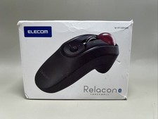 ELECOM Relacon M-RT1BRXBK Mouse Trackball Bluetooth Portatile - Nero