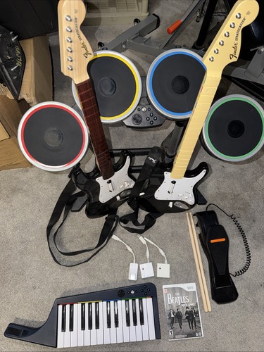 Wii rock band - wii, bundle