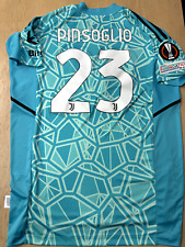 Maglia Juventus Pinsoglio match worn issued Size XL Azzurra serie a preparata