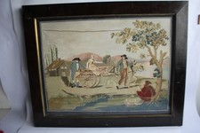 Quadro seta ricamato Napoleone