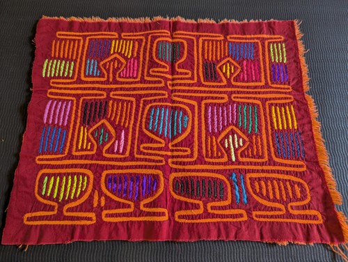Pannello tessile vintage - , kuna