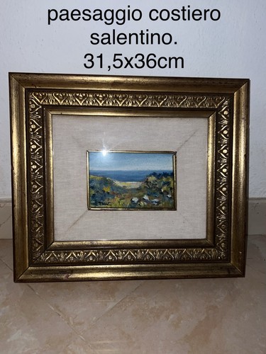 Quadro olio tela paesaggio - quadro,