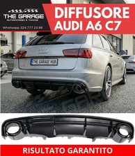 DIFFUSORE RS6 LOOK + TERMINALI