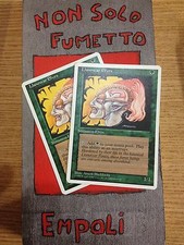 MTG 2X ELFI DI LLANOVAR - 2X LLANOVAR ELVES - 4TH EDITION- NEAR MINT - WB - ENG