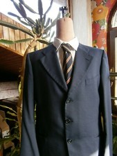 Giacca sartoriale blu in