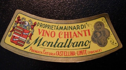 Etichetta vino fiasco - vino,