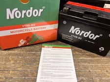 Batteria Moto Nordor YT9B-BS AGM 12V TMAX, X-MAX, Ducati Monster, Suzuki gsx-r