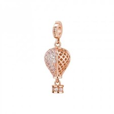 Pink Travel Hot Balloon Charm