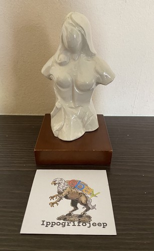 Statua ceramica alberti - statua,