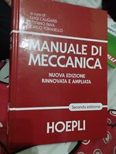 MANUALE DI MECCANICA  -