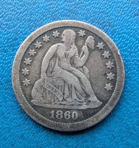1860 usa seduto liberty - s,