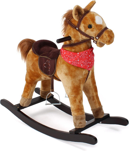 Cavallo dondolo da cowboy - a,