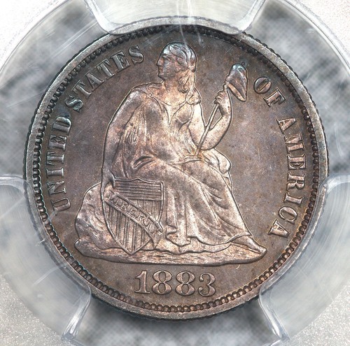 1883 liberty seduto - 1883, dime