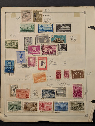 Albania 1940 1969 lotto misto - 1940-1969,