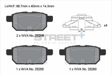 Pastiglie Freni SUZUKI S-CROSS