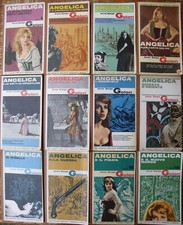 Angelica lotto 12 libri romanzi rosa storici narrativa Ann Golon SERIE COMPLETA