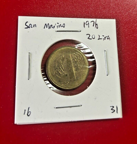 Moneta lira di - di, san